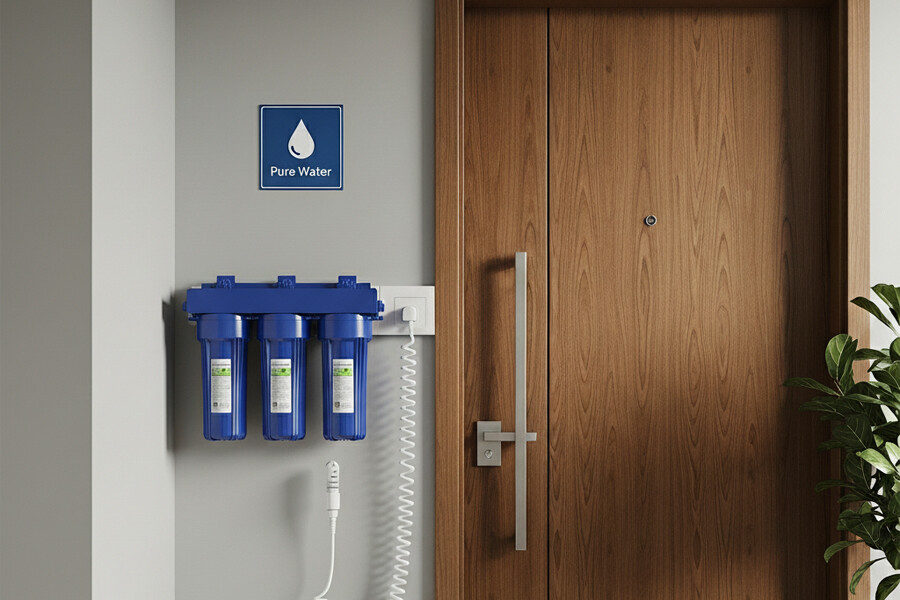 Daire Girişi Su Arıtma Cihazlarının Avantajları