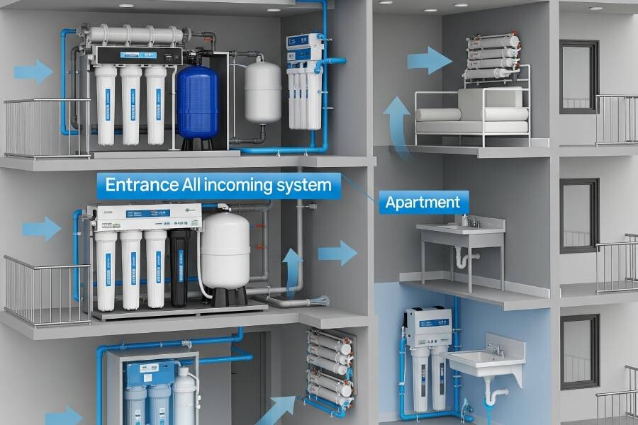 Apartman ve Bina Girişi Su Arıtma Sistemleri