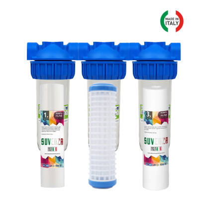 Atlas Daire Bina Sayaç Girişi 3 Aşama Su Arıtma Cihazı (Ağır Tortu ,Çamur Önleyici Yumuşatma Sistemi) - 2