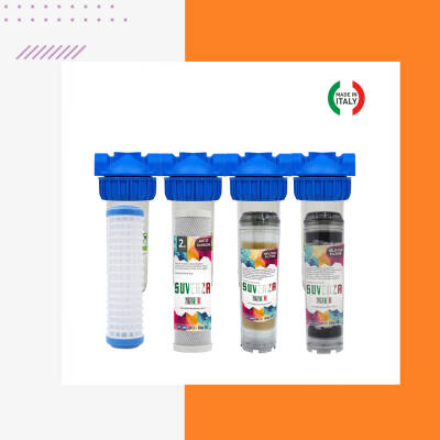 Atlas Daire Bina Sayaç Girişi 4 Aşama Arıtma Seti 10