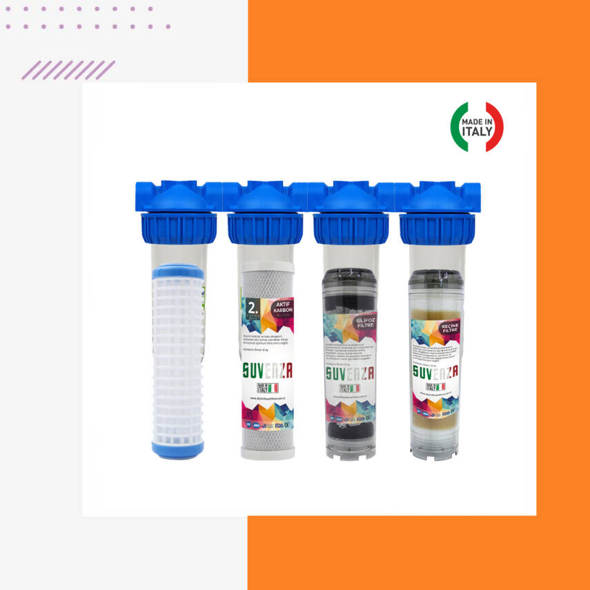 Atlas Kuyu Suyu Yumuşatma Cihazı 4lü Plus Set - 1