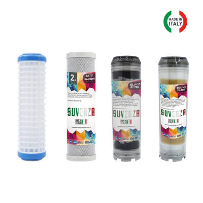 Atlas Kuyu Suyu Yumuşatma Cihazı 4lü Plus Yedek Filtre Seti - 2