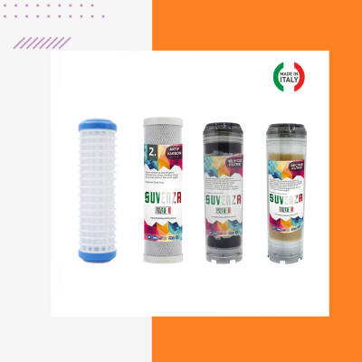 Atlas Kuyu Suyu Yumuşatma Cihazı 4lü Plus Yedek Filtre Seti - Suvenza