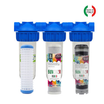 Atlas Üçlü Su Filtresi Daire Ve Bina Girişi İçin Üçlü Set Arıtma Sistemi - 2